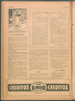 Acuarelas de la calle : Nieve volante