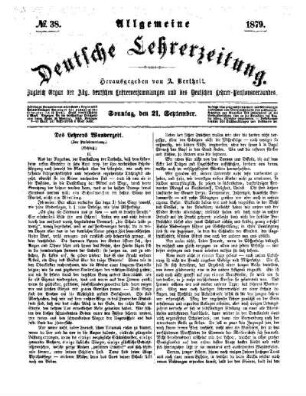 des Lehrers Wanderzeit : (zur Preisbewerbung) ; (Schluß)