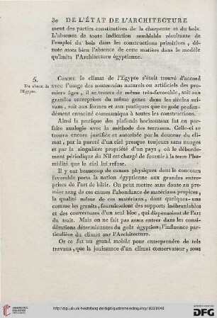 5: Du climat de l’Egypte
