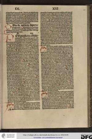 Post predicta considerandum est etc. Hic primo queritur et videtur quod in morte Christi sit divinitas separata a carne remoto...