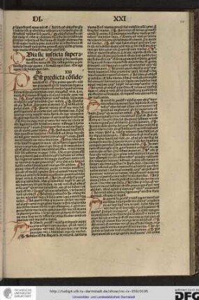 Post predicta considerandum est etc. Hic primo queritur et videtur quod in morte Christi sit divinitas separata a carne remoto...