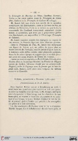 Kléber, architecte à Belfort (1784-1792)