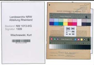 Entnazifizierung Kurt Wischnewski , geb. 22.08.1899 (Arbeiter)