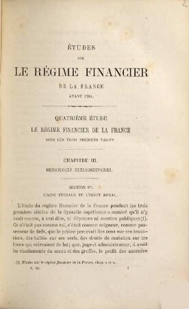 Études sur le régime Financier de la France : avant la révolution de 1879, Nouvelle Série, Tome II. Philippe le Bel et ses trois fils 1285 - 1328