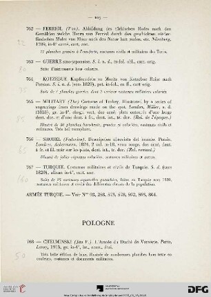 Pologne (Nr. 768-774)