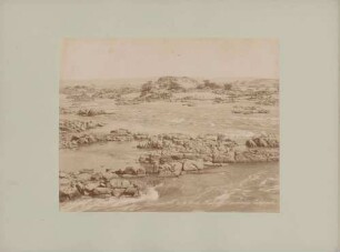 Zweiter Nilkatarakt im Wadi Halfa in Ägypten