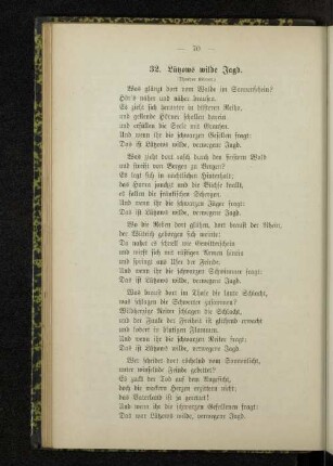 32. Lützows wilde Jagd.