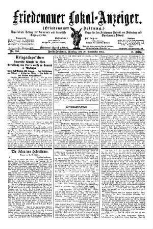 Nr. 280, 30.11.1914
