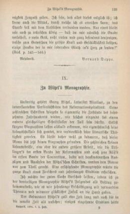 129-138 Zu Witzel's Monographie