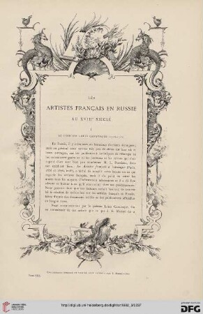 8: Les artistes franҫais en Russie au XVIIIe siècle