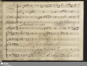 Cavatina: Cruel amour cruel vainqueur