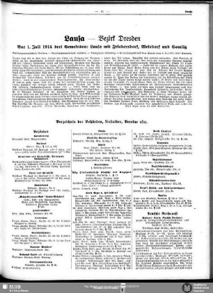 Lausa - Bezirk Dresden