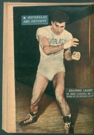 Eduardo Lausse, de gran campaña en los rings de los Estados Unidos - [Fotografía] : Estrellas del deporte