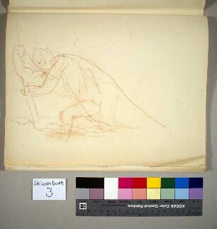 Figurenstudie zu "Christophorus II"