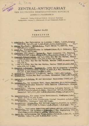 Nr. 638: Theologie