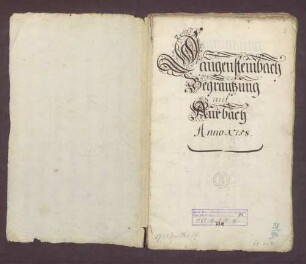 Protokoll über die Begrenzung von Langensteinbach und Auerbach