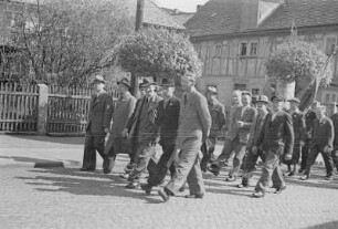 Demontration am 1.Mai 1966