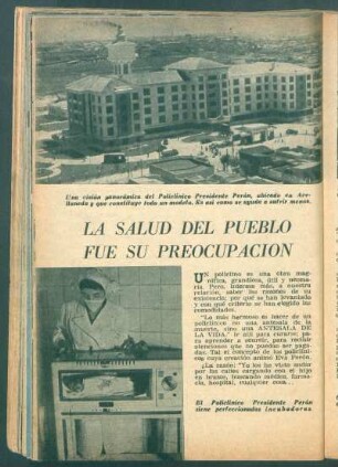 La salud del pueblo fue su preocupación