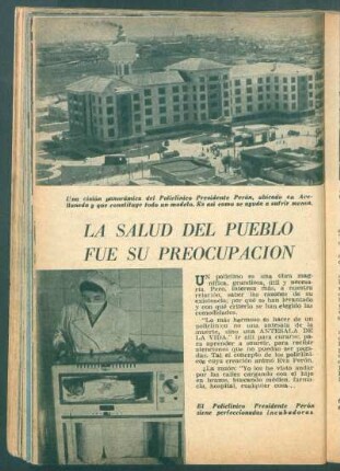La salud del pueblo fue su preocupación