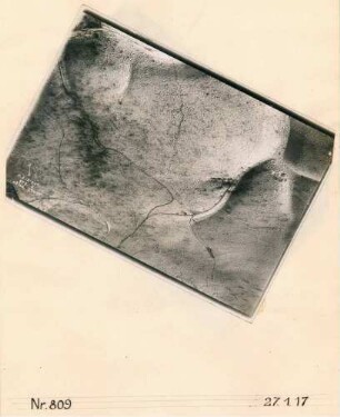 Foto des Geländes südwestlich von Bezonvaux (Luftbild)