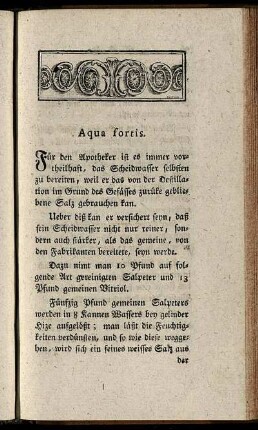 Aqua fortis. - Sal Armoniacum.