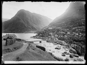 Odda, am Ausfluss der Sandvand