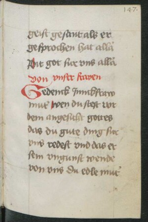 Hymnus 'Recordare virgo mater', dt. Prosaübersetzung