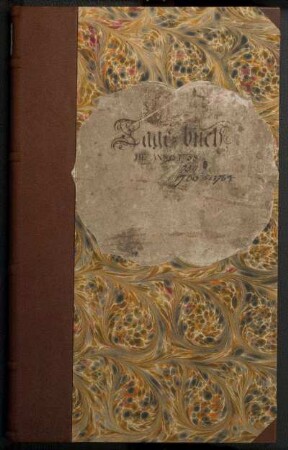 1758: Tagebuch der Hofverwaltung der Jahre 1758-1764