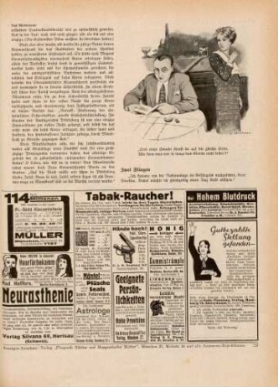 "Seit einer Stunde stierst du auf die gleiche Seite"