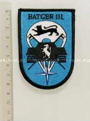 Ärmelabzeichen der Bundeswehr, SFOR BATGER III (gepanzerter Einsatzverband III)