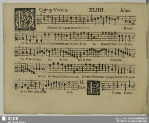 XLIIII. Domine Deus patrum nostrorum
