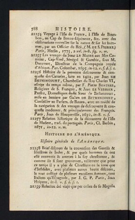 588-593, Histoire générale de l´Amérique