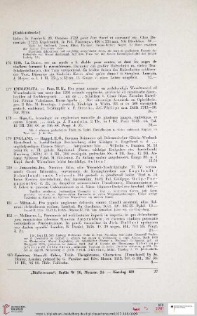 England (Nr. 179 - 182)
