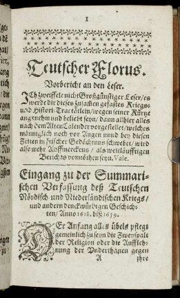 Teutscher Florus