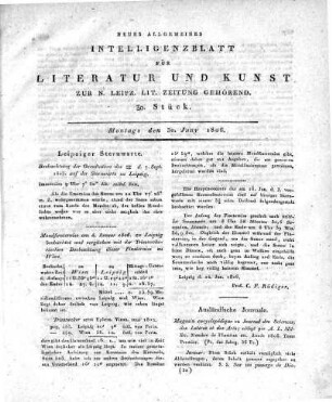 1806-06-30 : 30. Stück