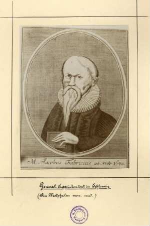 Bildnis von Jacob Fabricius d. Ä. (1560-1640)