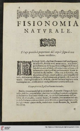 Fisionomia Naturale