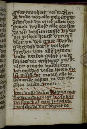 Die 15 Salve Regina. (5 Gebete jeweils mit längerer Einführung, abschließend mit 3 Salve regina)