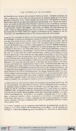 Die Predella in Aufsess