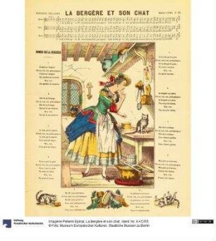 La Bergère et son chat.