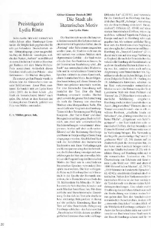 Preisträgerin Lydia Rintz