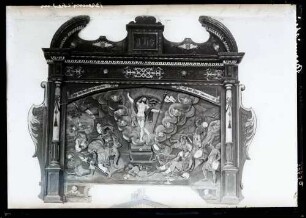 Kirche; Auferstehung, Relief 1656