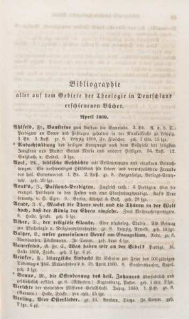 45-52 Bibliographie deutscher theologischer Bücher