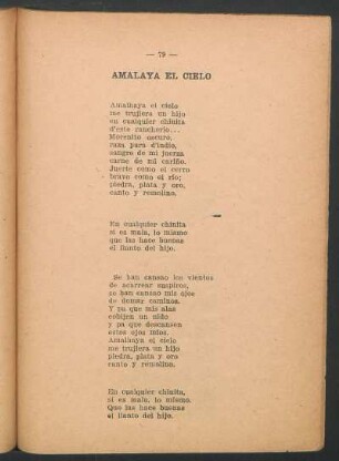 Amalaya el cielo
