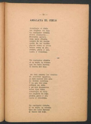 Amalaya el cielo