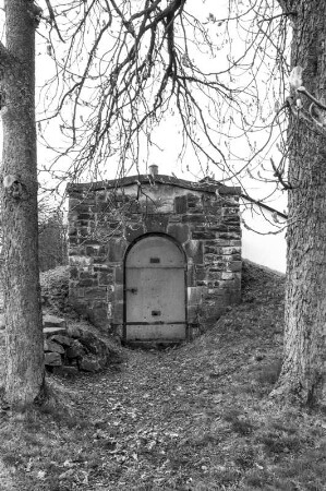 Wasserhochbehälter (Wasserhochbehälter, Werkstein); Battenberg, Kastanienweg