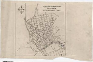 Billing, Hermann; Singen am Hohentwiel; Stadterweiterung - Stadterweiterungsplan