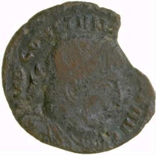 Münze, Follis, 214 - 215