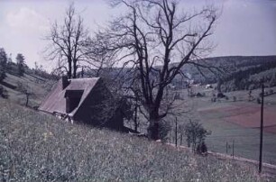 Erzgebirge. Dorfansicht