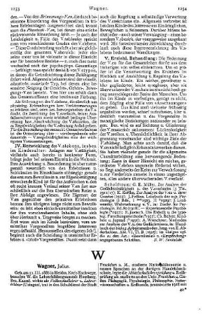 Wagner, Julius